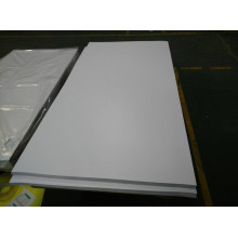 3 * 6 Tamaño estándar Hoja de PVC blanco, 250 Mircon Hoja rígida de PVC blanco, Hoja de PVC rígida mate para impresión de serigrafía